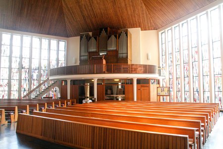 Orgelempore der St. Nikolaus-Kirche 